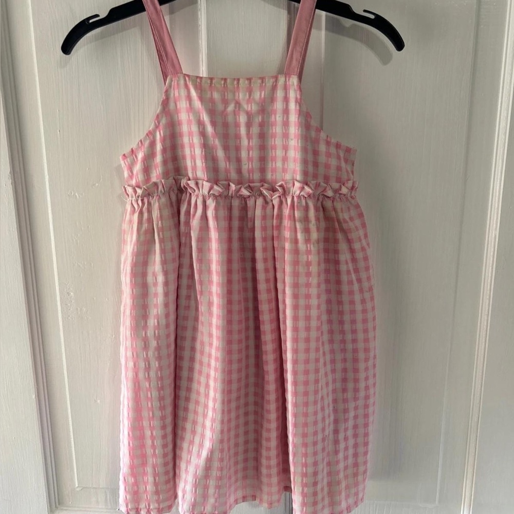 Pink Gingham Women's Dress